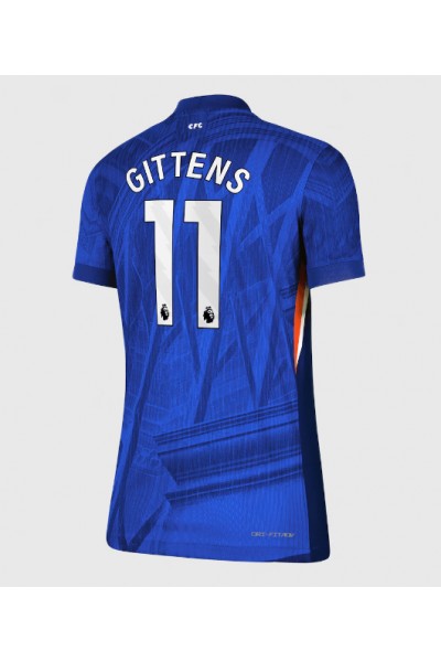 Chelsea Jamie Gittens #11 Jalkapallovaatteet Naisten Kotipaita 2025-26 Lyhythihainen Chelsea Jamie Gittens #11 Jalkapallovaatteet Naisten Kotipaita 2025-26 Lyhythihainen